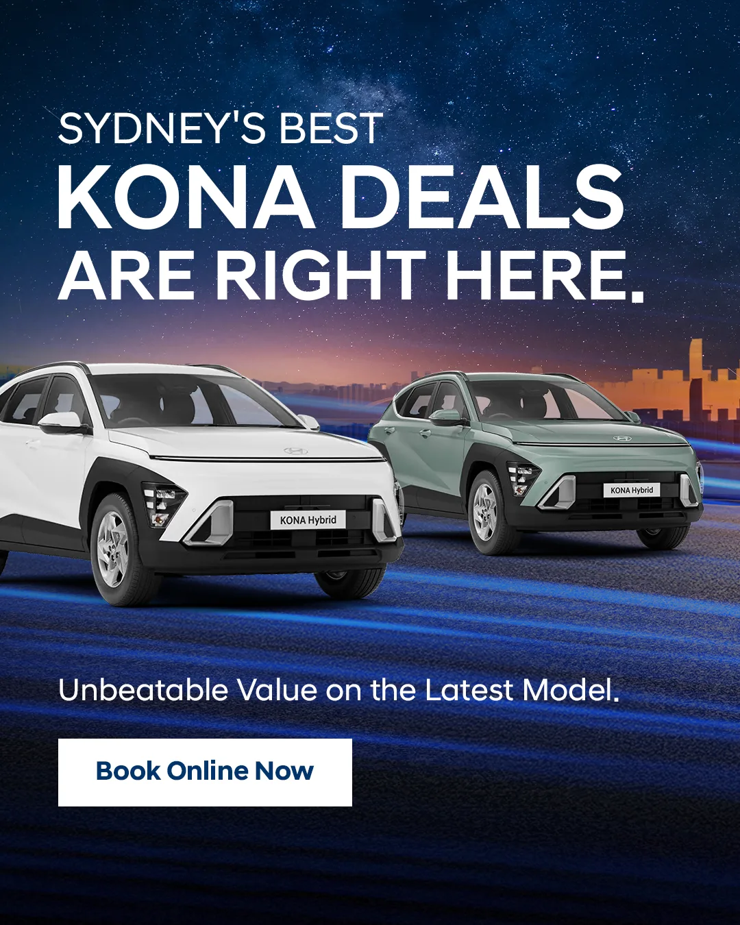 Sydney City Hyundai — Kona In Stock
