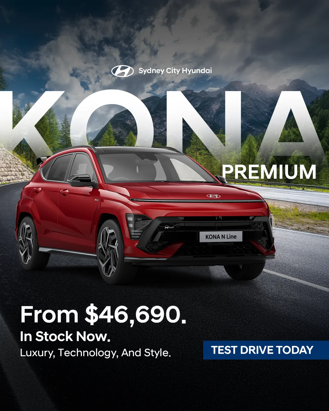 Sydney City Hyundai — Kona Premium In Stock Now